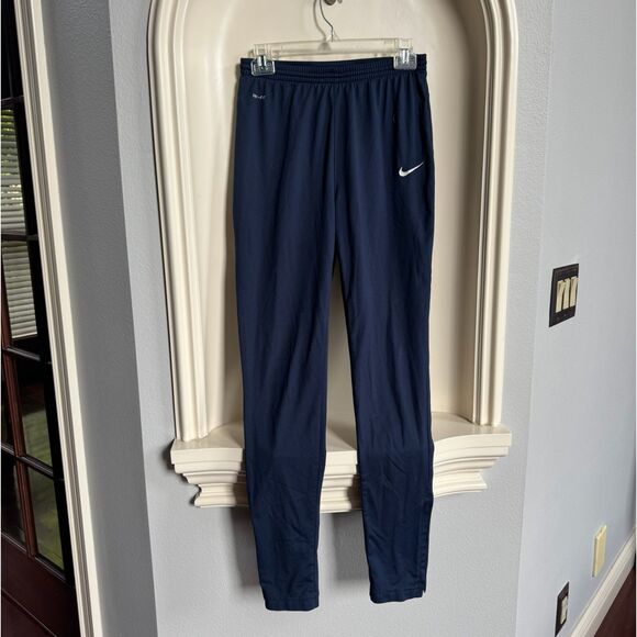 Nike Pants Adult Size Small Blue Soccer Jogging Track Pant Dri Fit Adult - Picture 3 of 6